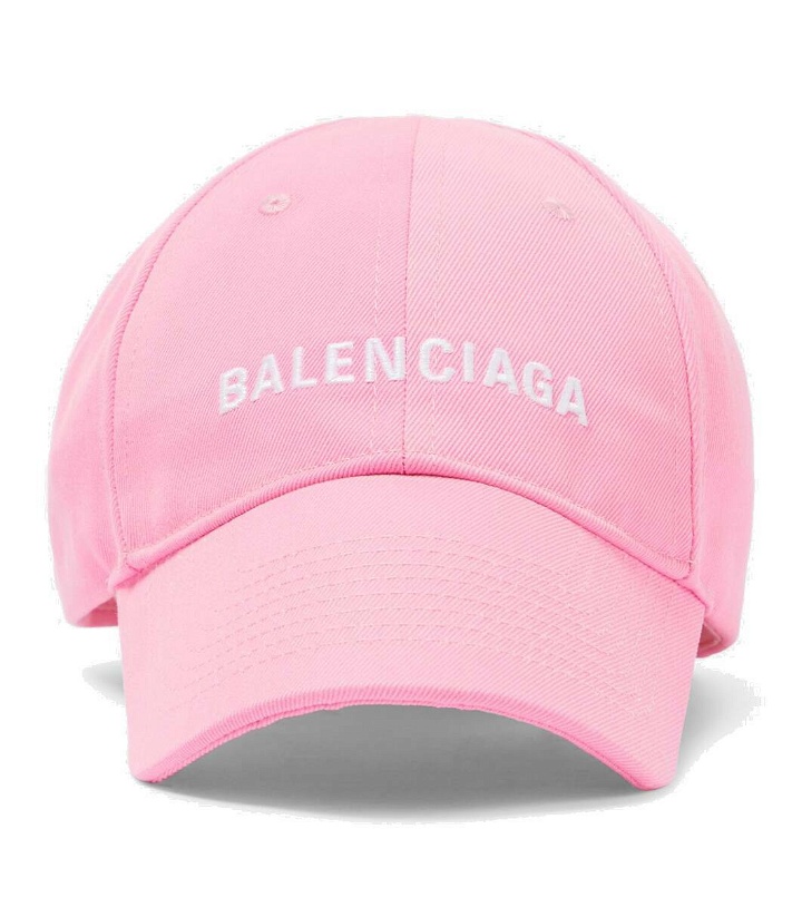 Photo: Balenciaga Logo embroidered baseball cap