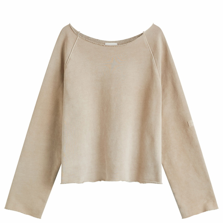 Photo: Joah Brown Women's Slouchy Pullover Sweatshirt in Sand