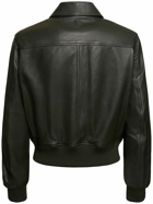 AMI PARIS - Leather Zip Jacket