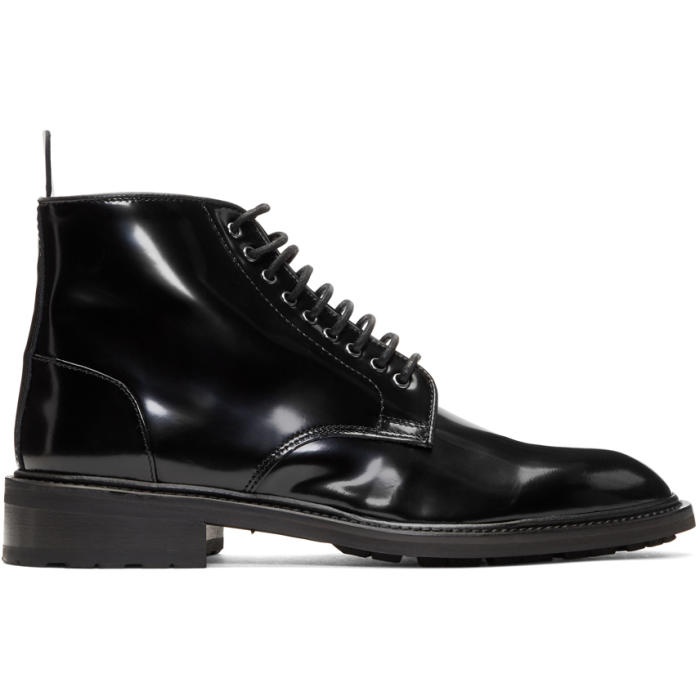 Photo: Tiger of Sweden Black Patent Didcot Boots
