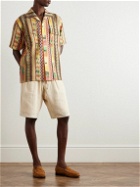 Monitaly - 50's Milano Embroidered Cotton-Blend Jacquard Shirt - Multi