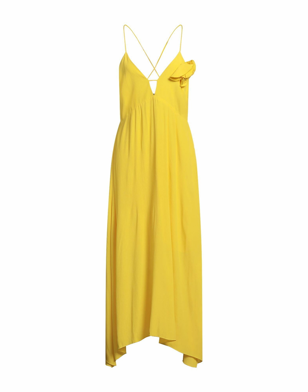 Manila Grace Womens Maxi dress in Yellow
