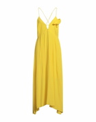 Manila Grace Womens Maxi dress in Yellow