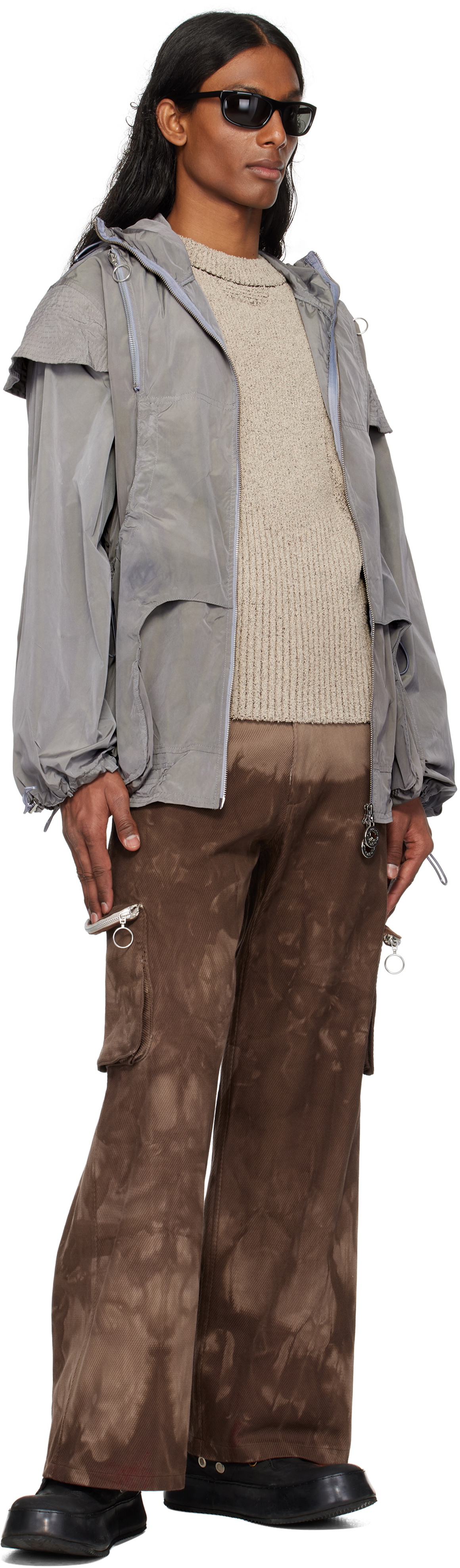Charlie Constantinou SSENSE Exclusive Gray Technical 2.0 Jacket