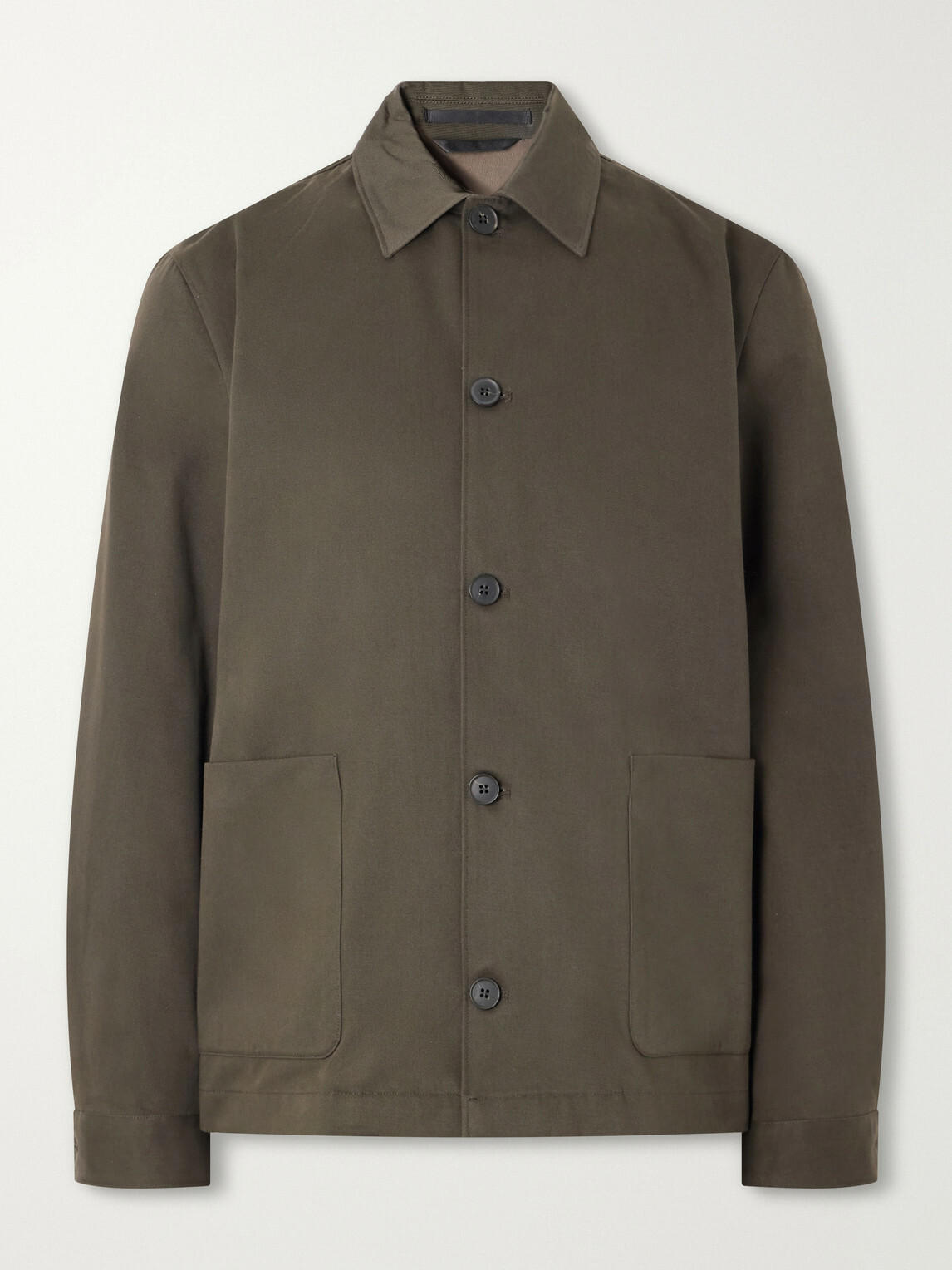 Sunspel - Cotton-Drill Jacket - Green