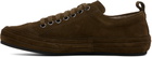 TOM FORD Brown Suede Dean Sneakers