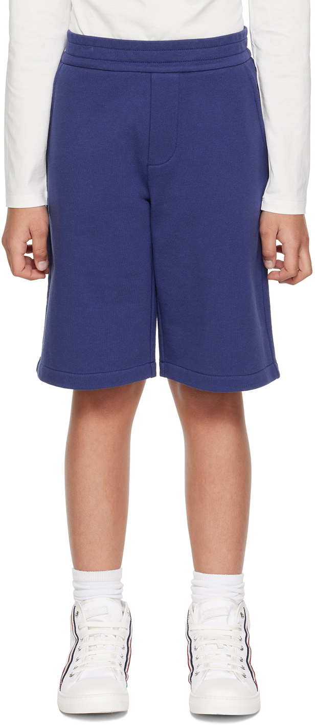 Moncler Enfant Girls Pleated Shorts in Grey
