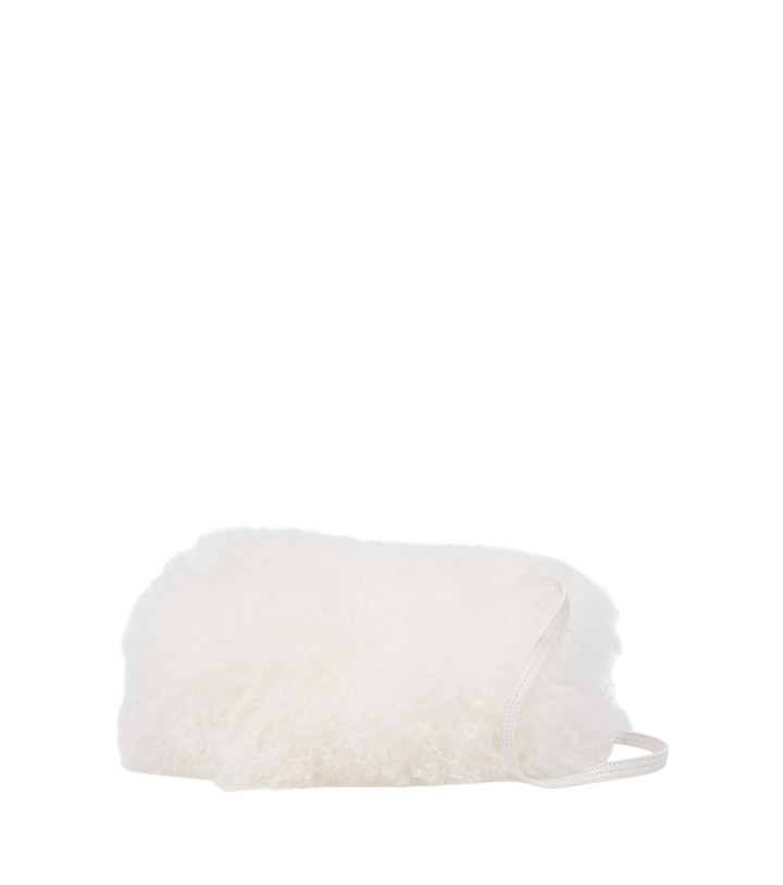 Photo: Yves Salomon Manchon Small shearling crossbody bag