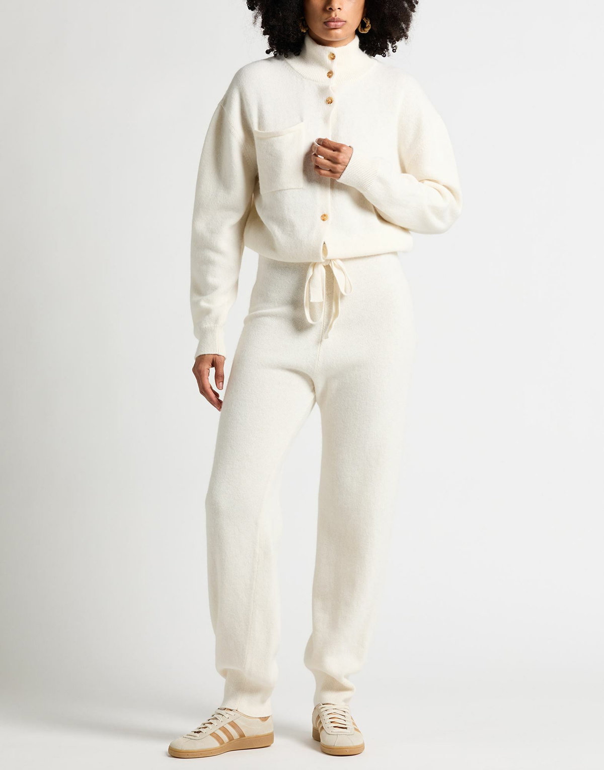 Laneus Womens Jumpsuit in Off white