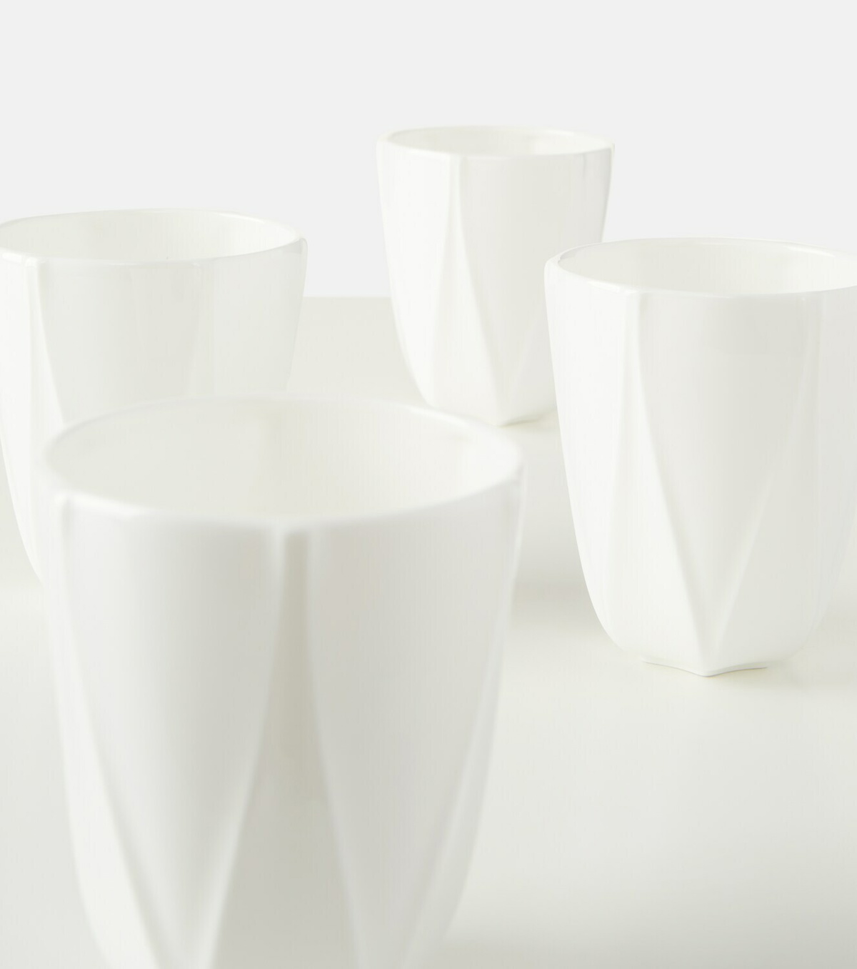 Zaha Hadid Design Folio set of 4 bone china mugs
