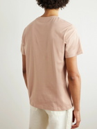 A.P.C. - Item Logo-Print Cotton-Jersey T-Shirt - Neutrals