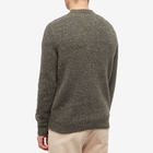 A.P.C. Men's Lucas Alpaca Crew Knit in Khaki Mix