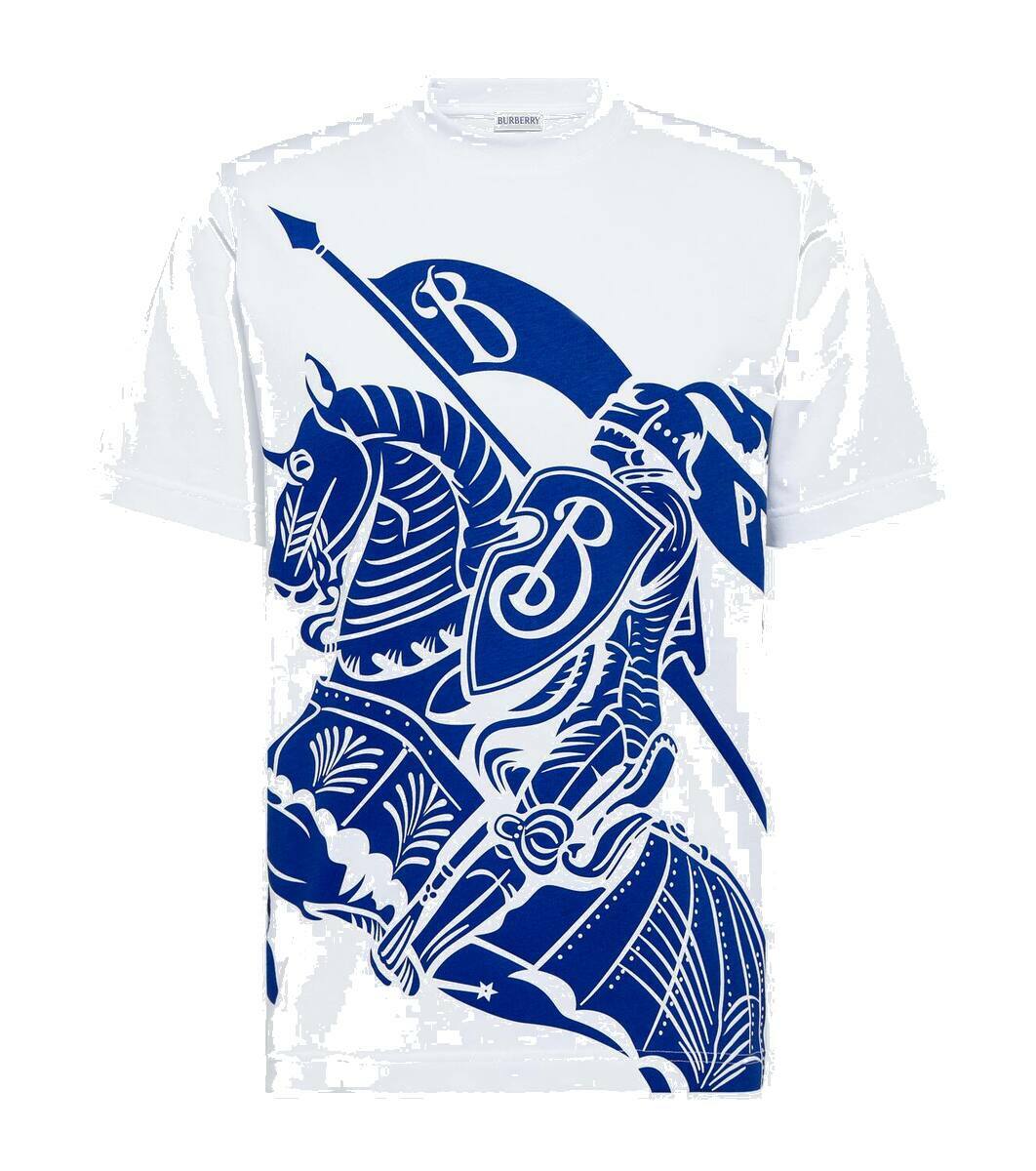 Burberry EKD printed cotton jersey T-shirt Burberry