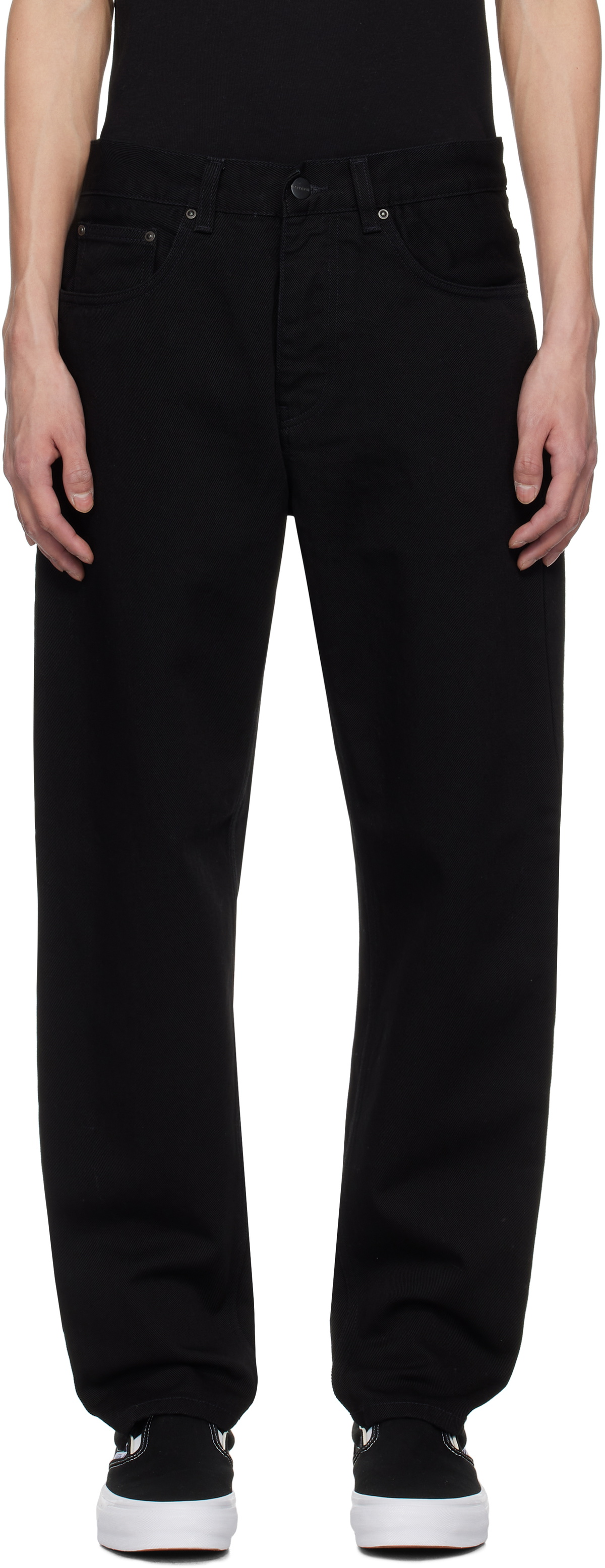 Carhartt Work In Progress Black Newel Jeans