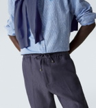 Etro Linen slim pants