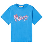 Marni Men's Scribe Logo T-Shirt in Neptune