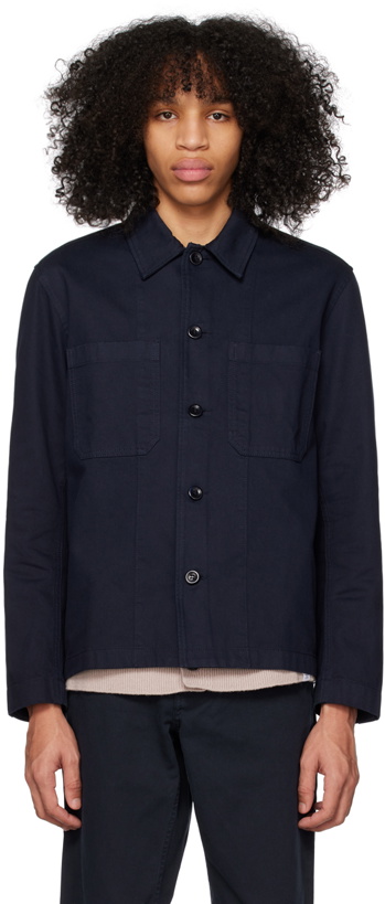 Photo: NORSE PROJECTS Navy Tyge Jacket