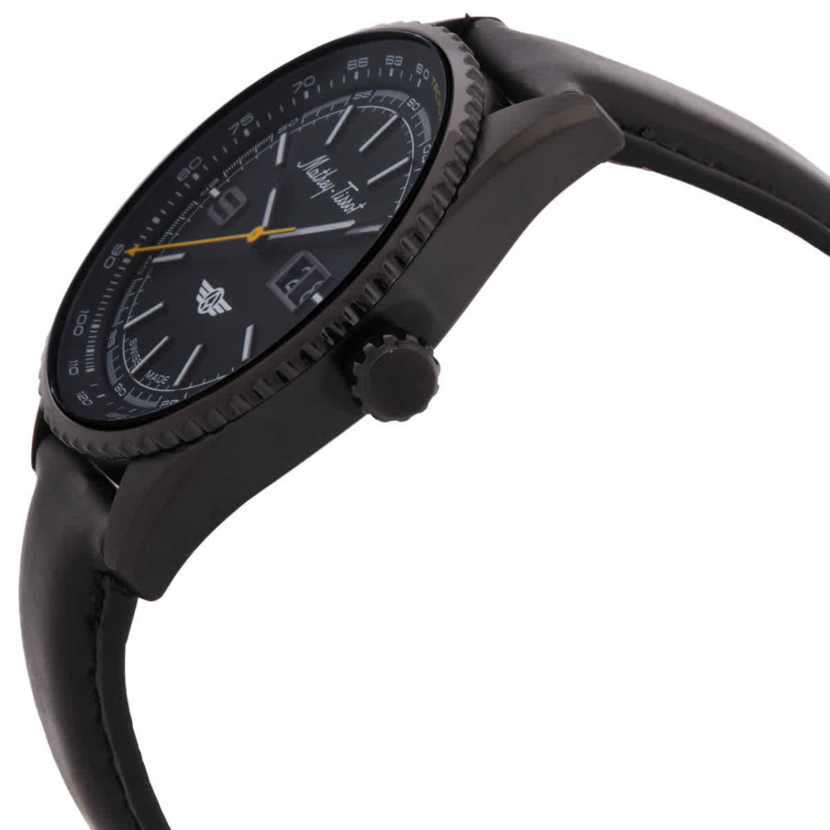 Mathey-Tissot Atlas Quartz Black Dial Mens Watch MTWG9001102