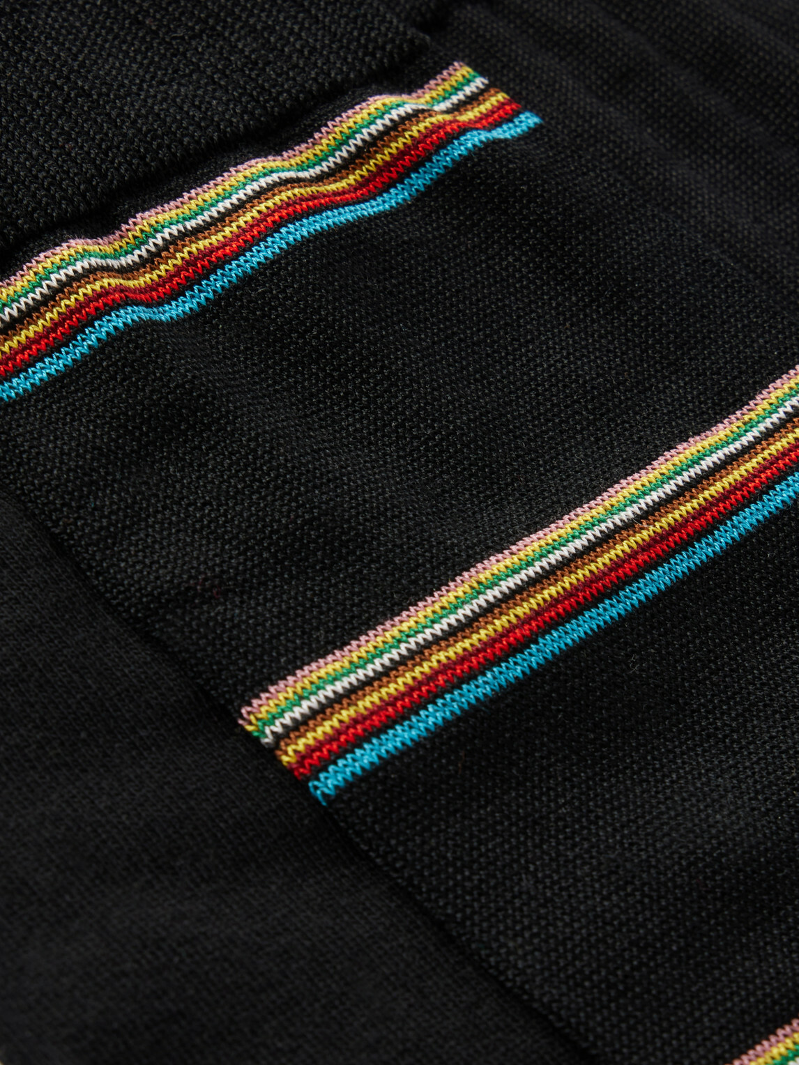 Paul Smith - Pack of Three Striped Cotton-Blend Socks
