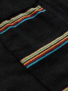 Paul Smith - Pack of Three Striped Cotton-Blend Socks