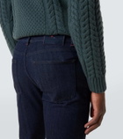 Kiton Mid-rise skinny jeans