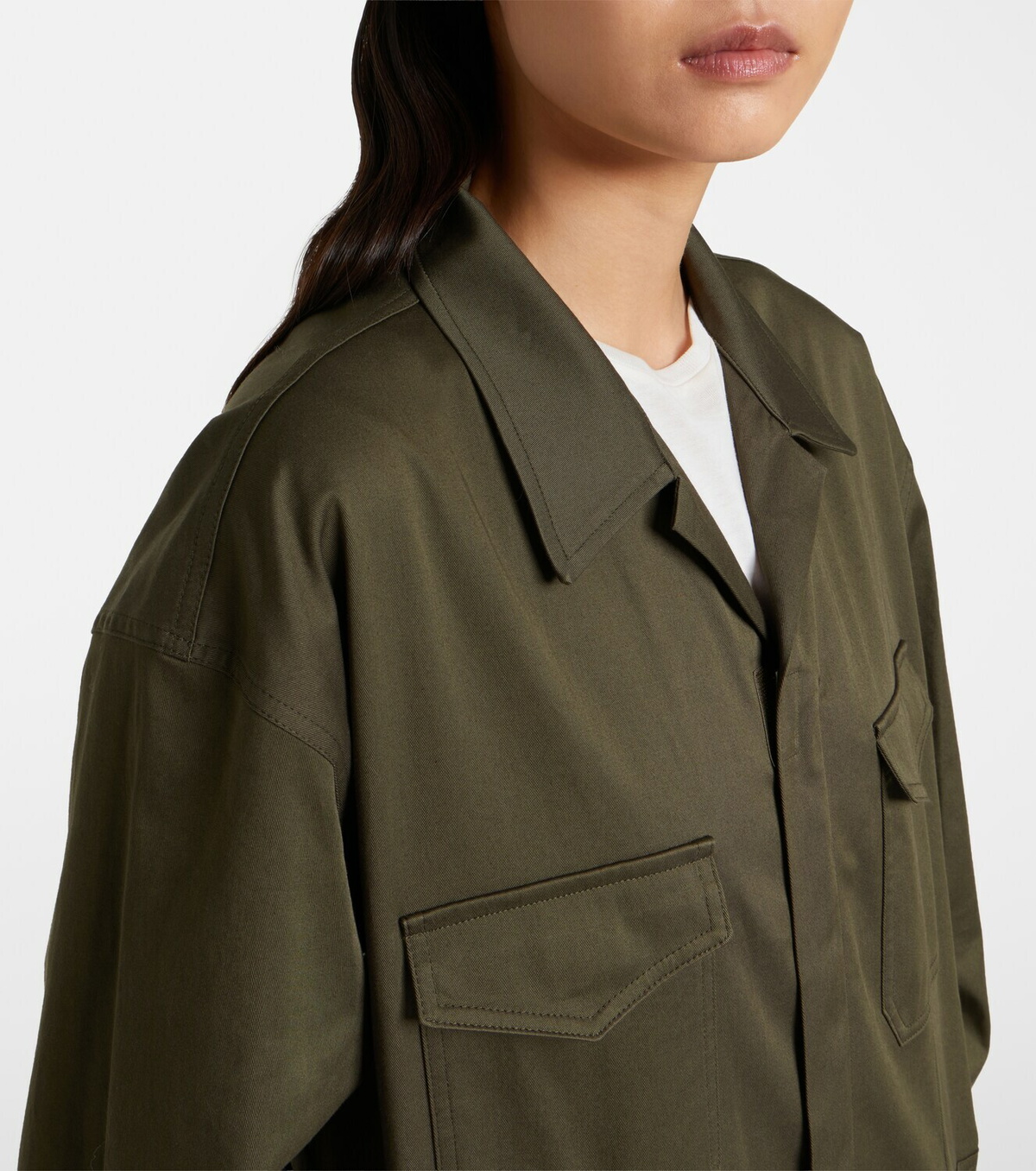 The Frankie Shop Ardea cotton jumpsuit