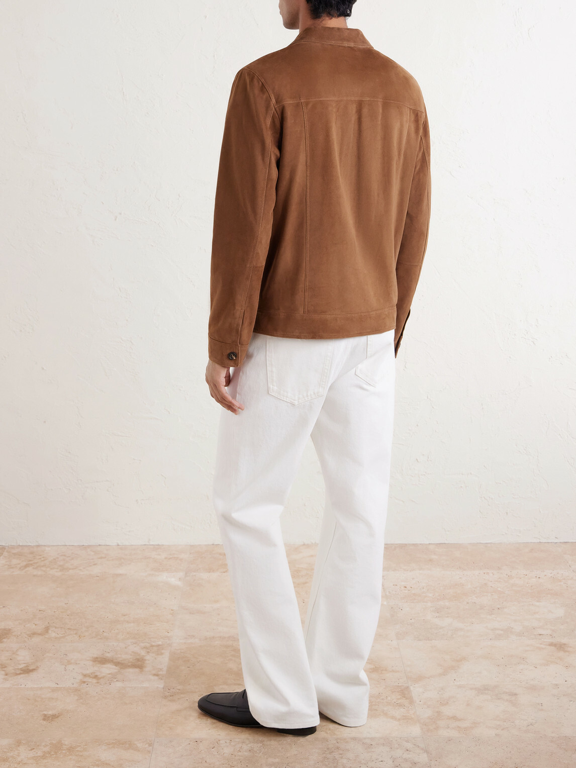 Eleventy - Suede Jacket - Brown