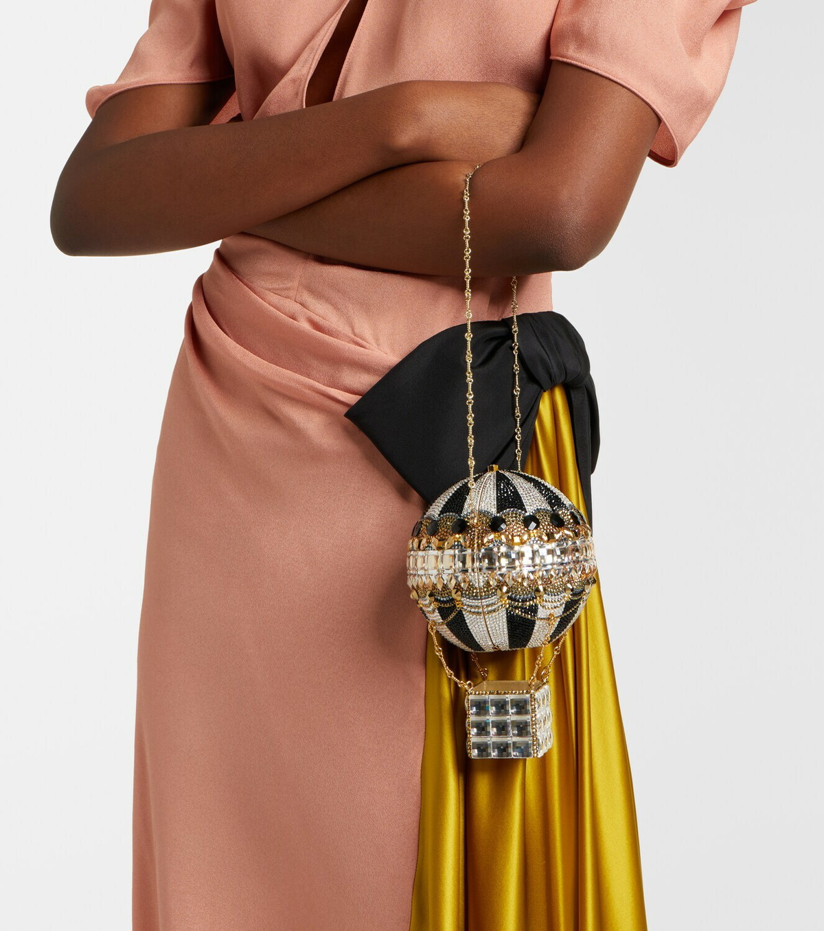 Judith Leiber Couture Hot Air Balloon Small embellished clutch