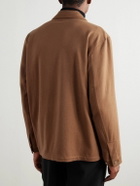 Stòffa - Double-Breasted Camel Hair Blazer - Brown