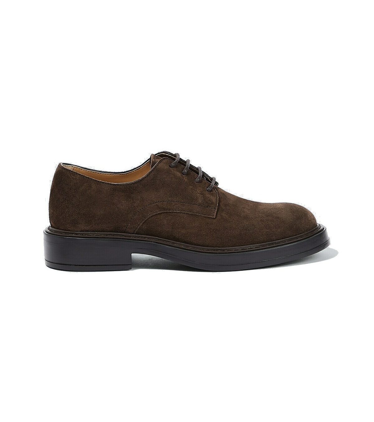 Photo: Tod's Suede Derby shoes