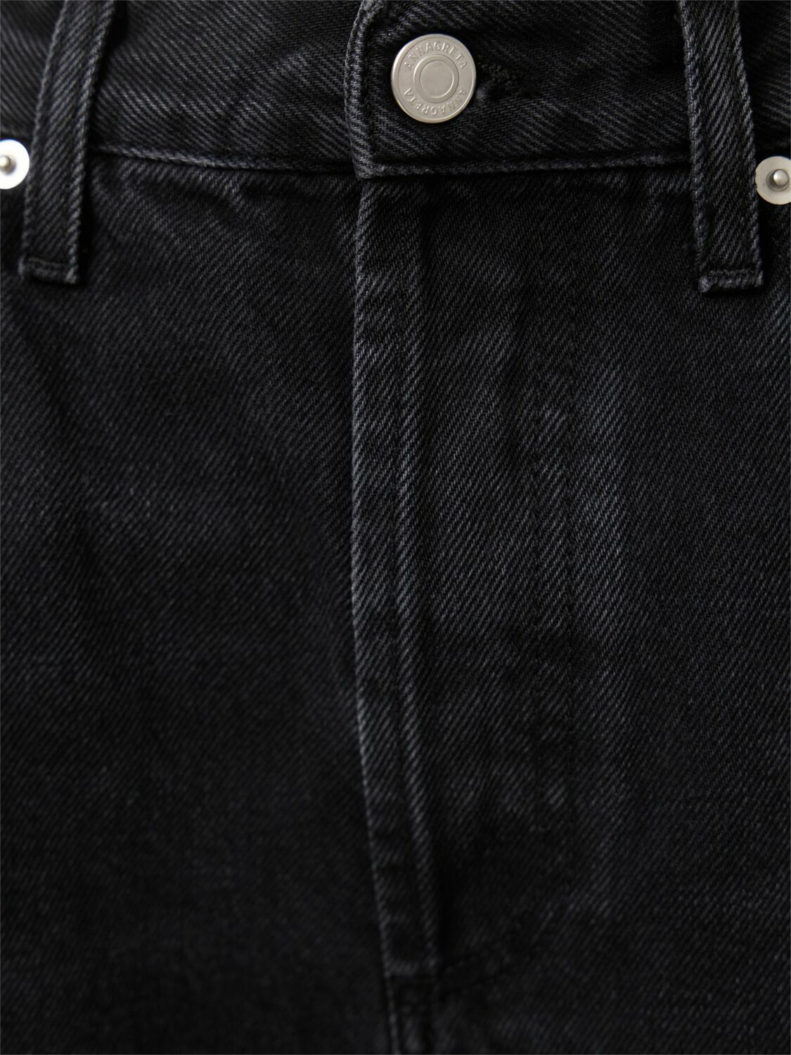 ANNAGRETA Clara Black Wash 5-pocket Denim Jeans