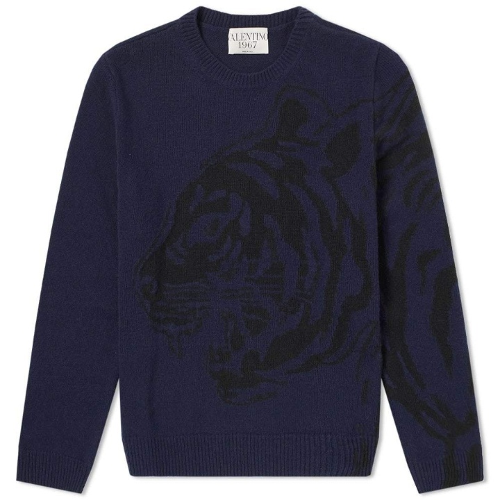 Photo: Valentino Tiger Intarsia Wool Knit