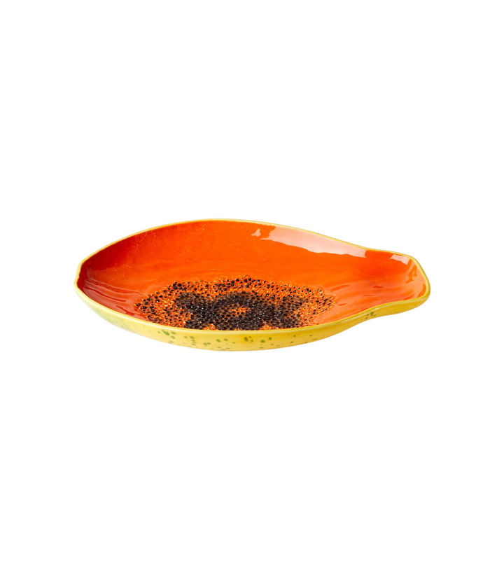 Photo: Bordallo Pinheiro Tropical Fruits Papaya earthenware platter