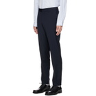BOSS Navy Two-Piece Slim-Fit Stretch Virgin Wool Suit
