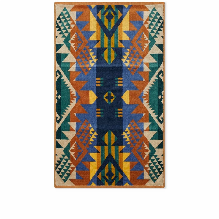 Photo: Pendleton Jacquard Hand Towel in Journey West Bright