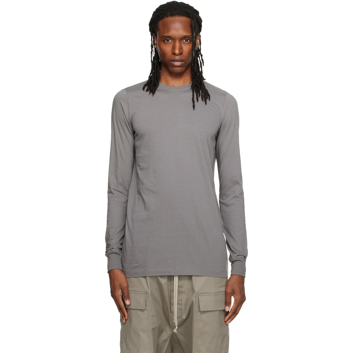 Rick Owens Black Double Dylan T-Shirt Rick Owens