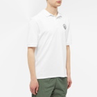 Palmes Men's Oyster Polo Shirt in White
