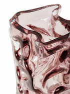POLSPOTTEN Light Pink Ice Glass Vase