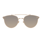 Dior Homme Gold DiorPressure Sunglasses