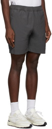 Vince Grey Modern Jogger Shorts