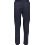 Séfr - Harvey Slim-Fit Tapered Woven Trousers - Blue