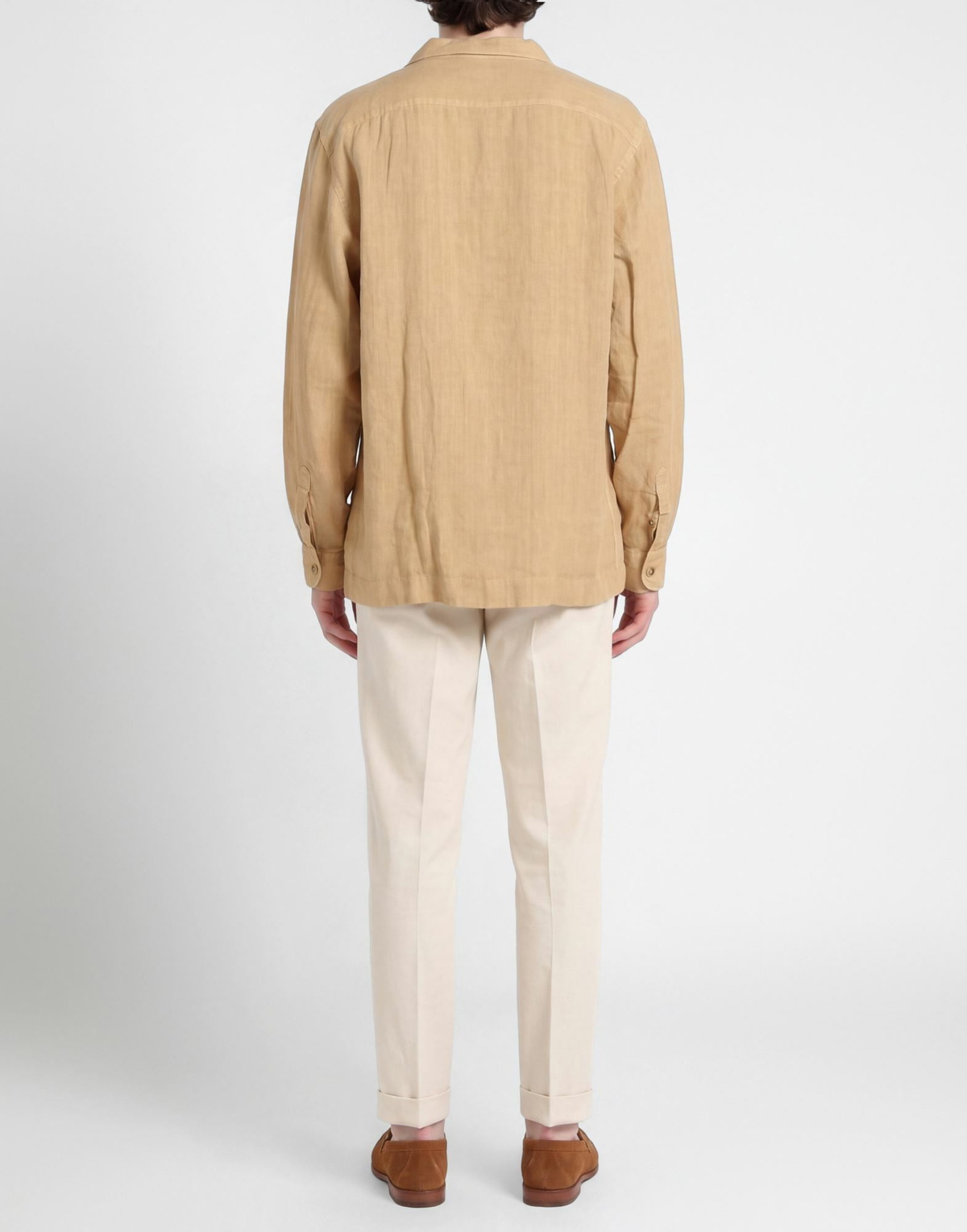 Boglioli Mens Shirt Sand