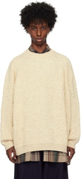 Jan-Jan Van Essche Off-White #66 Sweater
