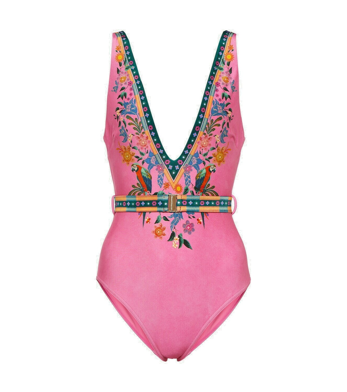 Zimmermann Ginger belted swimsuit Zimmermann