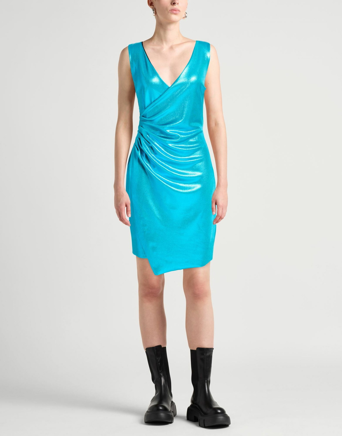 Chiara Boni La Petite Robe Womens Mini dress Azure