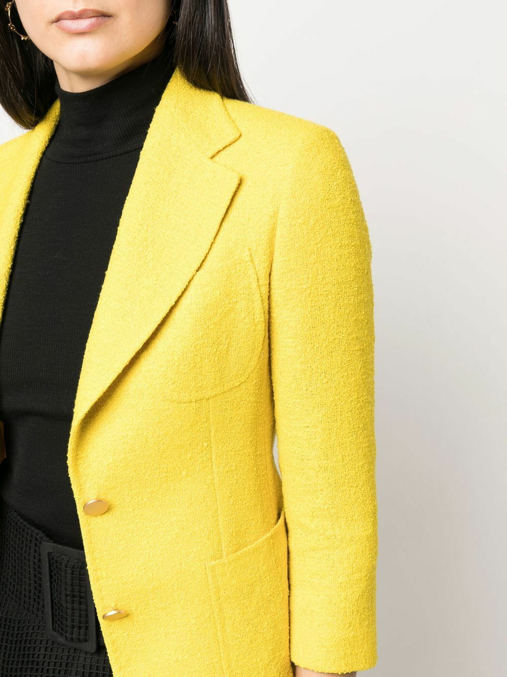 Tagliatore notched-lapels blazer - Yellow