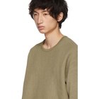 Homme Plisse Issey Miyake Beige WG Knit Three-Quarter Sleeve T-Shirt