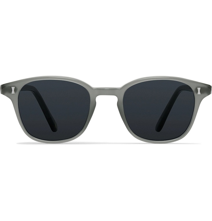 Photo: Cubitts - Carnegie D-Frame Acetate Sunglasses - Gray