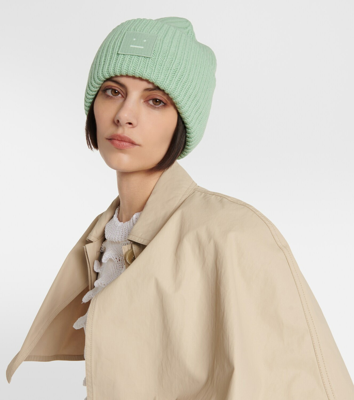 Acne Studios Face wool beanie Acne Studios