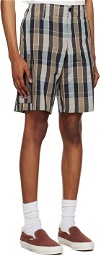 Pop Trading Company Brown Paul Smith Edition Combat Shorts
